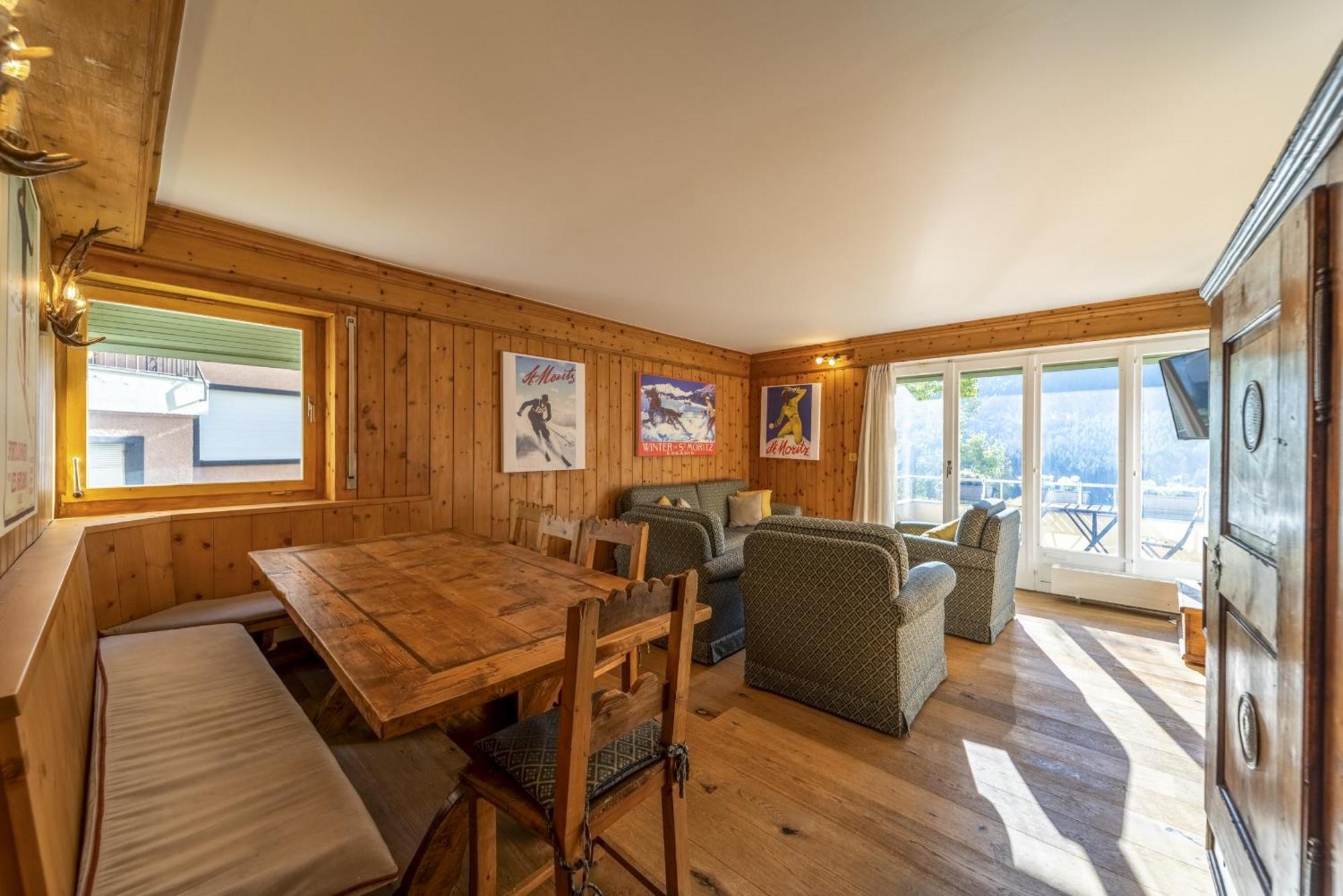 Chesa Bellavista - St. Moritz Leilighet Eksteriør bilde