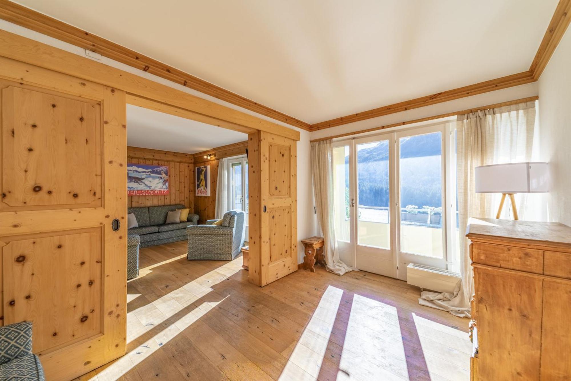 Chesa Bellavista - St. Moritz Leilighet Eksteriør bilde
