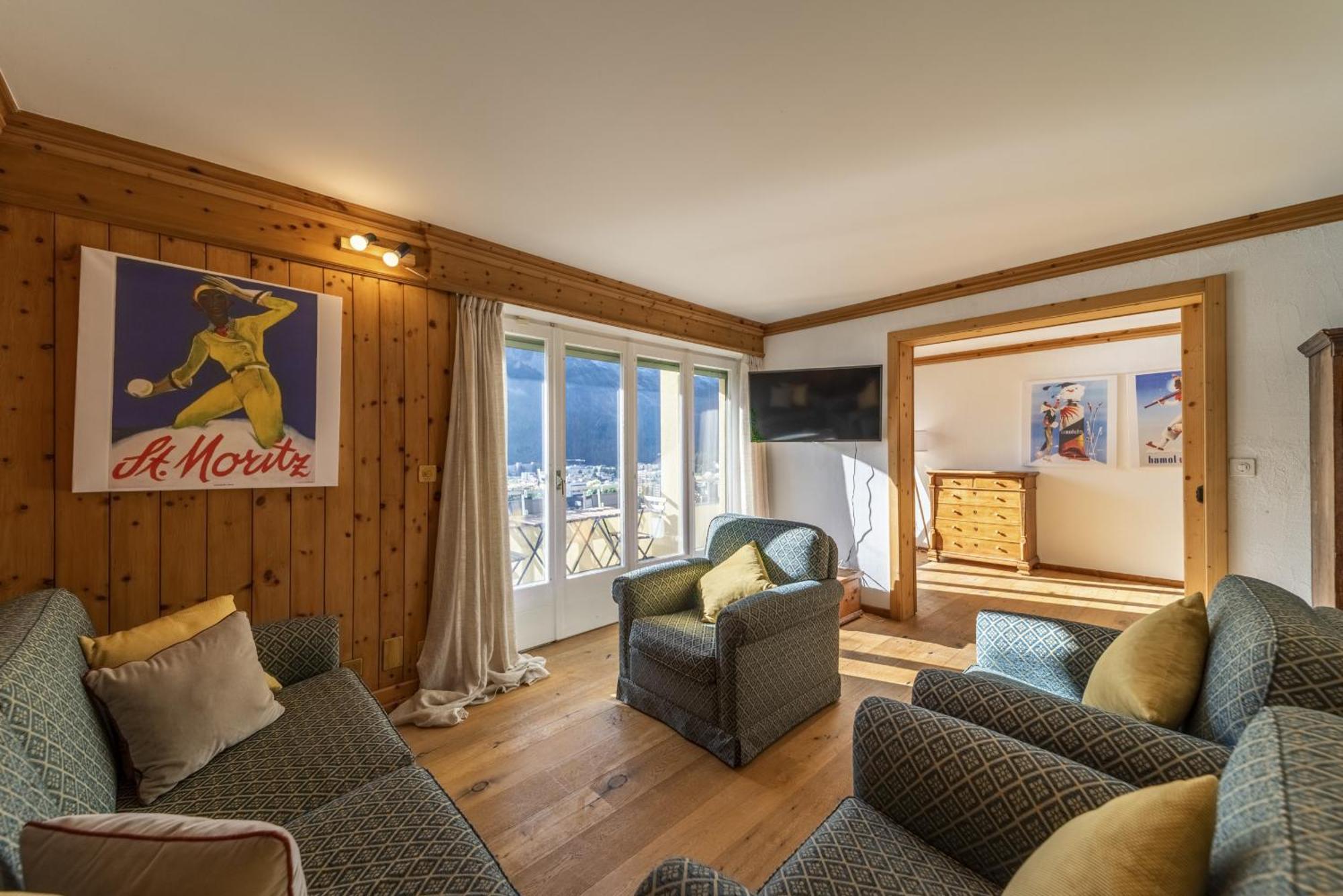Chesa Bellavista - St. Moritz Leilighet Eksteriør bilde